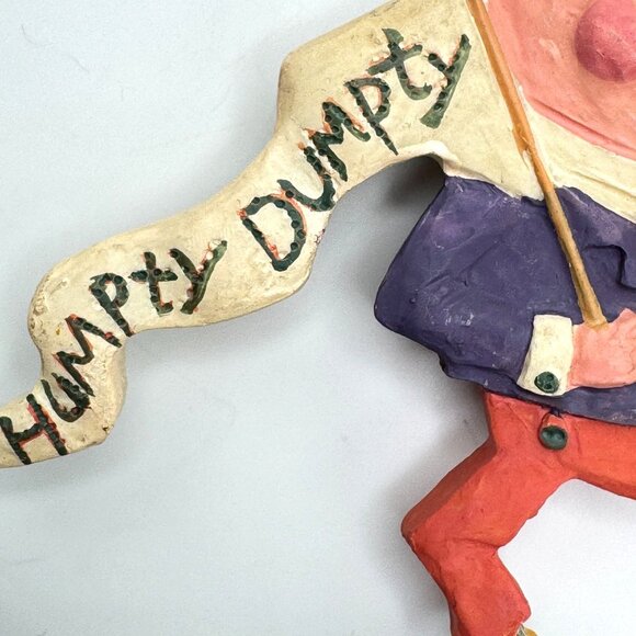 Kurt S. Adler Humpty Dumpty Double-Sided Ornament Hand-Painted Nursery Rhyme - Picture 8 of 12